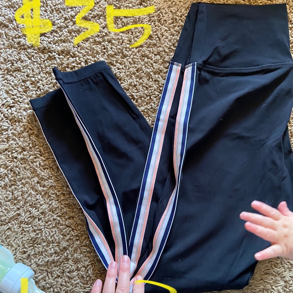 Zyia Pink Rainbow Luxe Legging size 6-8